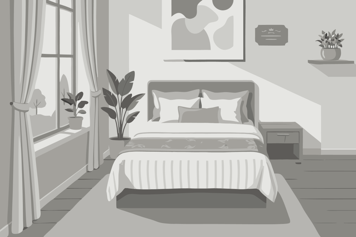 Economy Dreibettzimmer mit Zustellbett und Gemeinschaftsbad